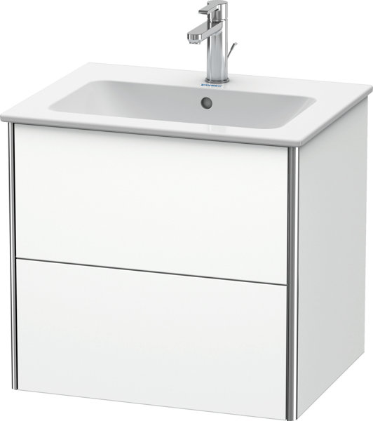 Duravit XSquare Vanity unit wall-hung 61.0 x 47.8 cm, 2 drawers, for wash basin ME by Starck 233663