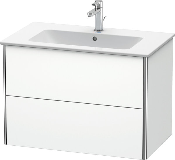 Duravit XSquare Vanity unit wall-hung 81.0 x 47.8 cm, 2 drawers, for wash basin ME by Starck 233683