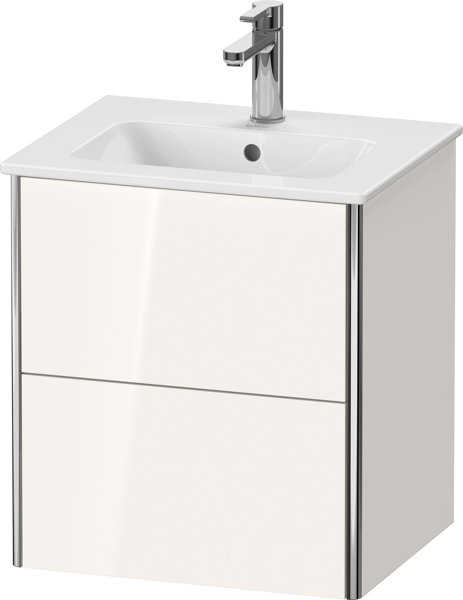 Duravit XSquare vanity unit Compact wall-mounted 51.0x41.8 cm, 2 drawers, for washbasin ME by Starck 233653