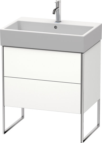 Duravit XSquare Vanity unit standing 68.4x 46.0 cm, 2 drawers, for wash basin Vero Air 235070