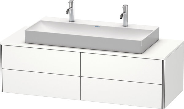 Duravit XSquare Vanity unit wall-hung 140.0 x 54.8 cm, 4 drawers, for Vero Air wash basin