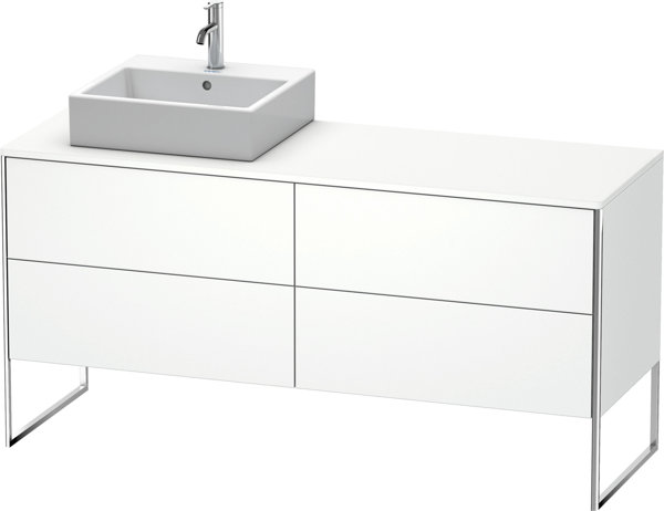 Duravit XSquare vanity unit standing 160.0 x 54.8 cm, 4 drawers XS4924L