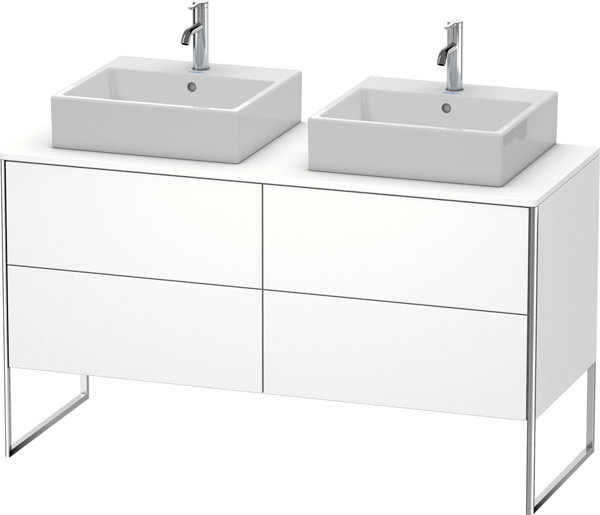 Duravit XSquare vanity unit standing 140.0 x 54.8 cm, 4 drawers