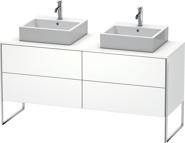 Duravit XSquare vanity unit standing 160.0 x 54.8 cm, 4 drawers XS4927B