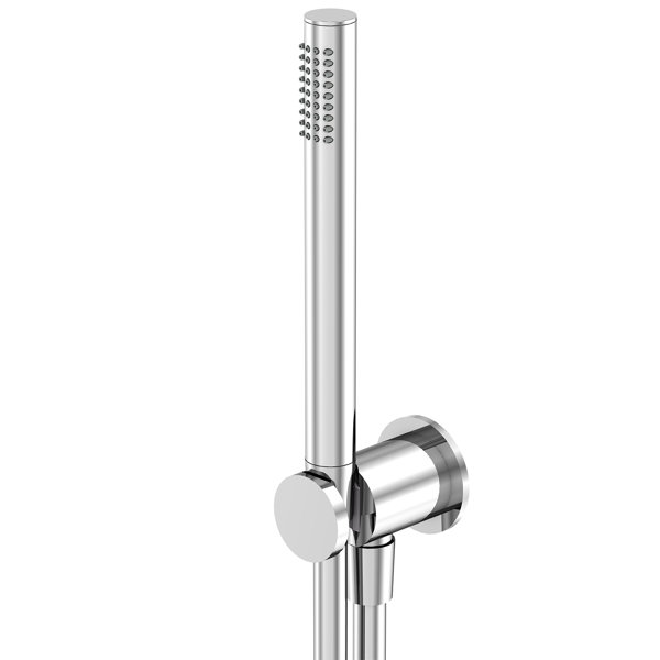 Steinberg series 340 hand shower set, incl. integrated shower connection elbow, shower hose, holder,...