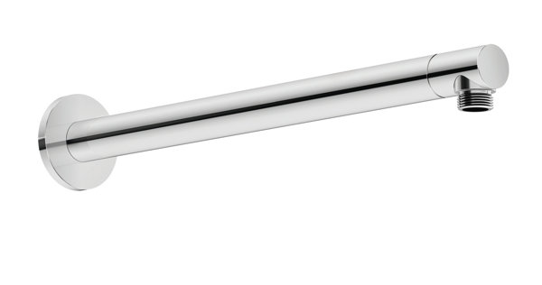 Duravit shower arm, only for overhead showers up to 240 mm, round rosette