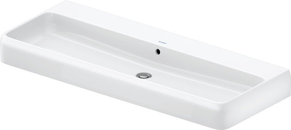 Duravit Qatego Aufsatzwaschtisch, 1200x470mm, mit Überlauf, Unterseite geschliffen und glasiert, Du...