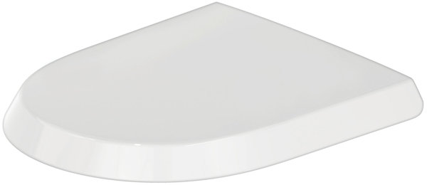 Duravit Qatego WC seat thermoplastic, soft close, white high gloss, 485x369x44mm, 0027190000