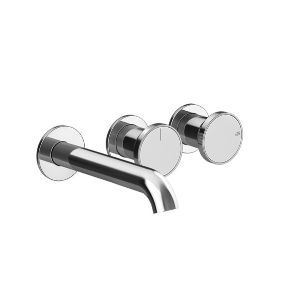 Gessi Origini finished installation set bath single lever mixer, 2-way diverter cartridge, with spou...