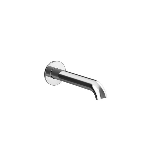 Gessi Origini bath spout, for separate single lever mixer, wall mounting, projection 192mm, 66103