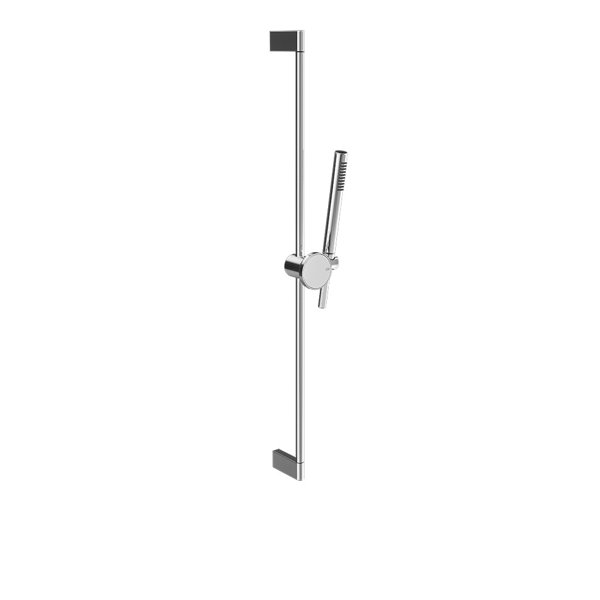 Gessi Origini shower bar with hose, and 1 jet hand shower , wall mounted, 66145