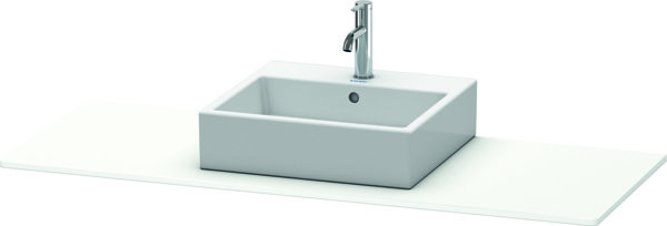 Duravit XSquare console 060G, 1400x 550 mm, 1 cut-out in the middle