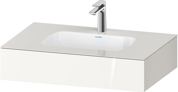 Duravit Qatego built-in washbasin with console, 800x550x170mm, QA46900