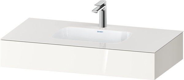 Duravit Qatego built-in washbasin with console, 1000x550x170mm, QA46910