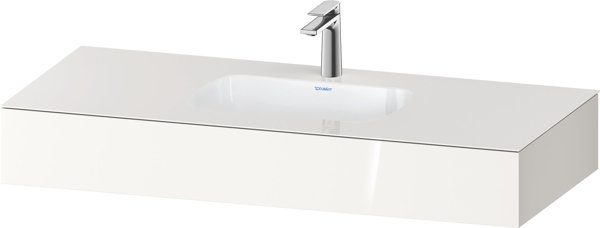 Duravit Qatego built-in washbasin with console, 1200x550x170mm, QA46920