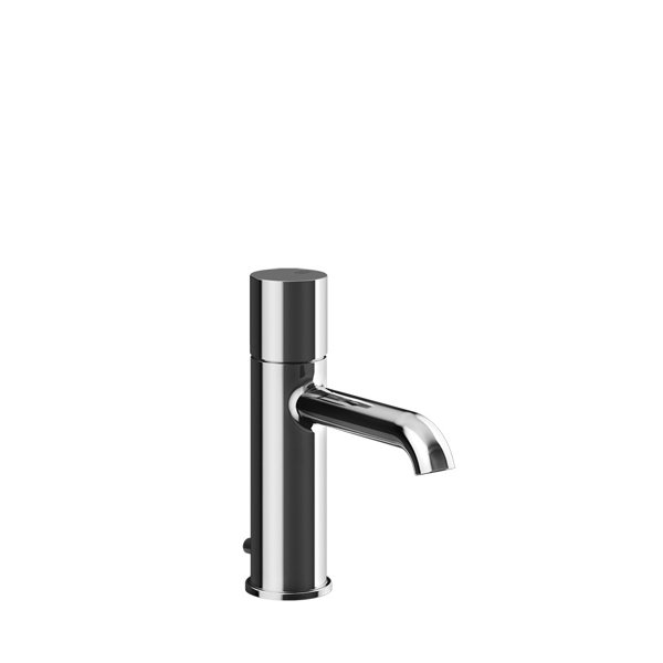 Gessi Habito single lever basin mixer, with spout, with pop-up waste, projection 131mm, UNITO, 70001