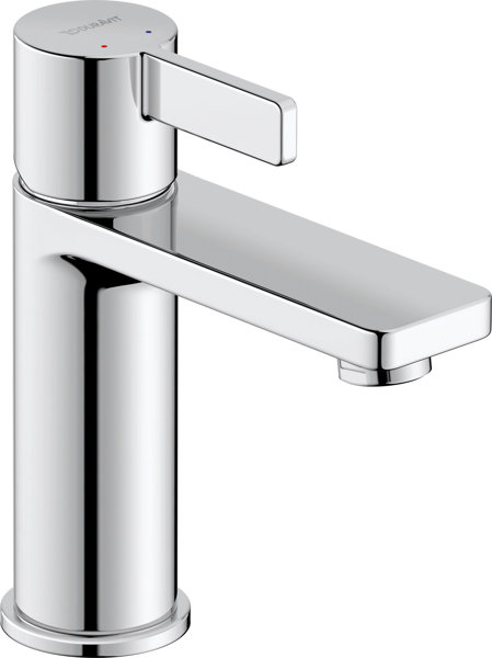 Duravit D-Neo single lever washbasin mixer M, projection 109 mm, without drain set, DE1020002010