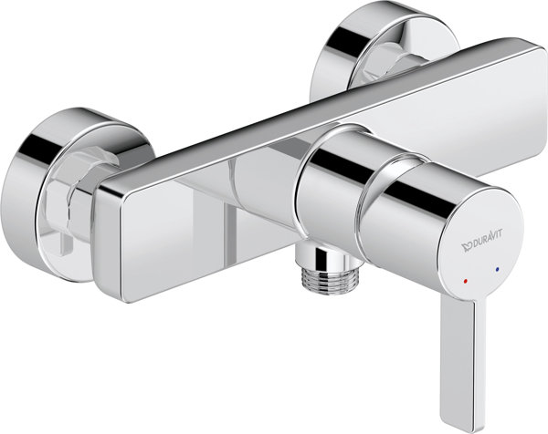 Duravit D-Neo single lever shower mixer exposed, 1 consumer, DE4230000010