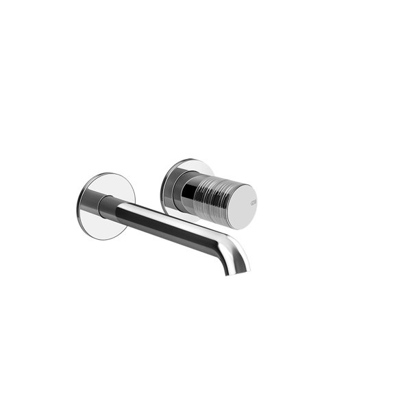 Gessi Habito finished installation set single lever basin mixer, without pop-up waste, projection 17...