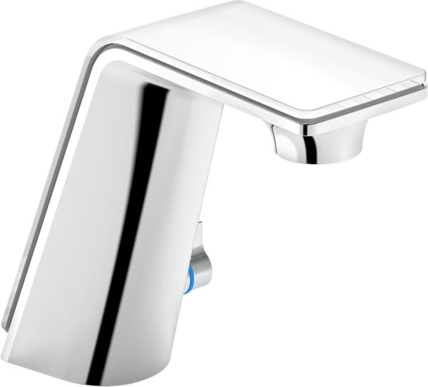 Hansa Alessi Sense basin mixer, Tiptronic, 118mm projection, free-standing, 07732201