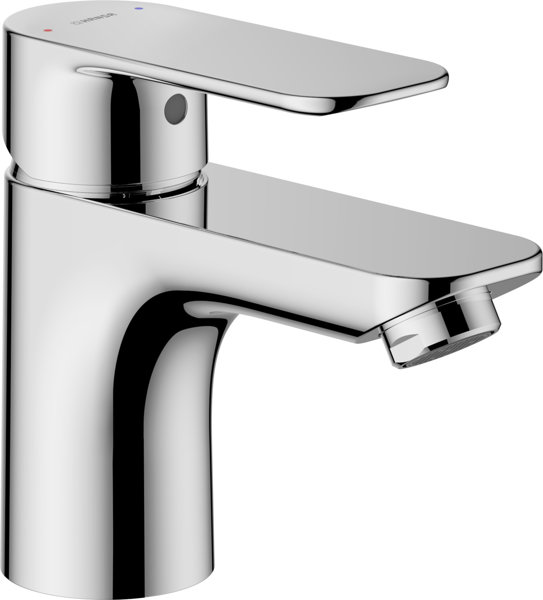 Hansa HANSABASIC basin mixer, projection 101 mm, chrome, 55422203