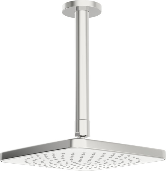 Hansa Hansabasicjet Style overhead shower, square, ceiling mounted, chrome