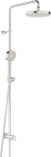 Hansa Hansabasicjet shower system, overhead shower 200 mm, round, direct connection, projection 407m...