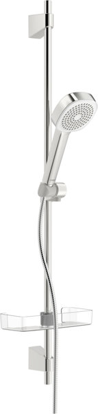 Hansa Hansabasicjet Style wall bar shower set, wall mounting, 1-jet, 920 mm, chrome