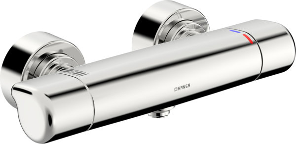 Hansa Hansacare Safety shower fitting, wall-mounted, chrome, 08707100