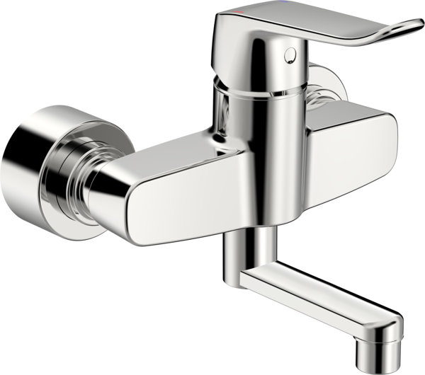 Hansa Hansaclinca basin mixer, projection 177 mm, chrome, 01526283