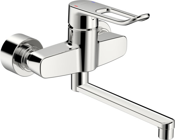 Hansa Hansaclinca basin mixer, 277 mm projection, lever, chrome, 01536286