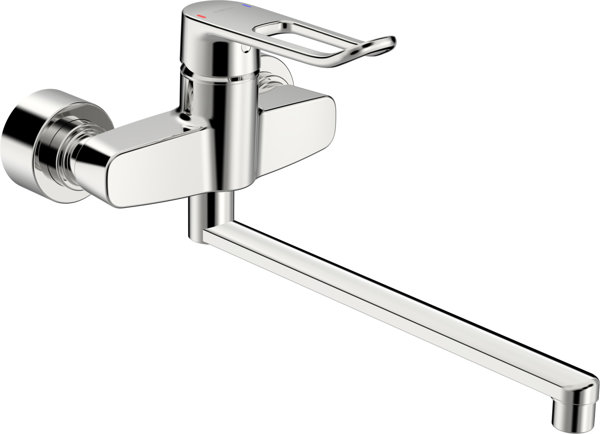 Hansa Hansaclinca basin mixer, 377 mm projection, lever, chrome, 01546286