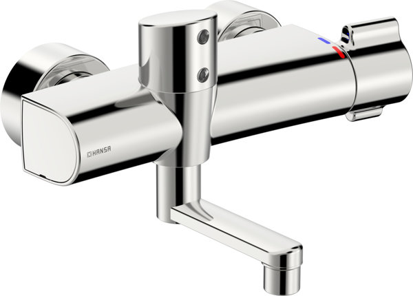 Hansa Hansaclinca Safety washbasin mixer, touchless, projection 186 mm, chrome, 08866201