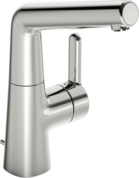 Hansa HANSADESIGNO Style basin mixer, low pressure, 151mm projection, 51211183