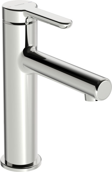 Hansa HANSADESIGNO Style basin mixer, 125mm projection, without drain set, 51882293