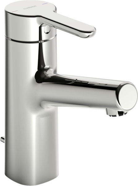 Hansa HANSADESIGNO Style basin mixer, low pressure, 119mm projection, 51911183