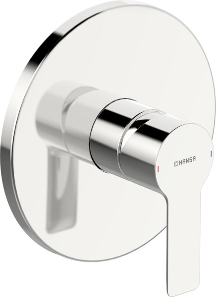 Hansa Hansaligna shower fitting, ready-mounted set, concealed, round rosette, 83879503