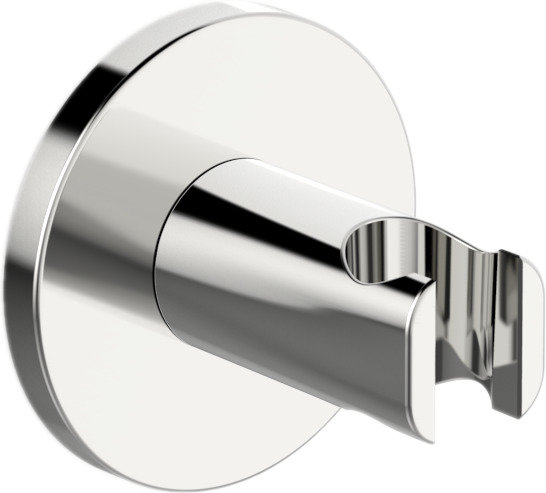 HANSA HANSALIVING shower holder, round, chrome, 44440163