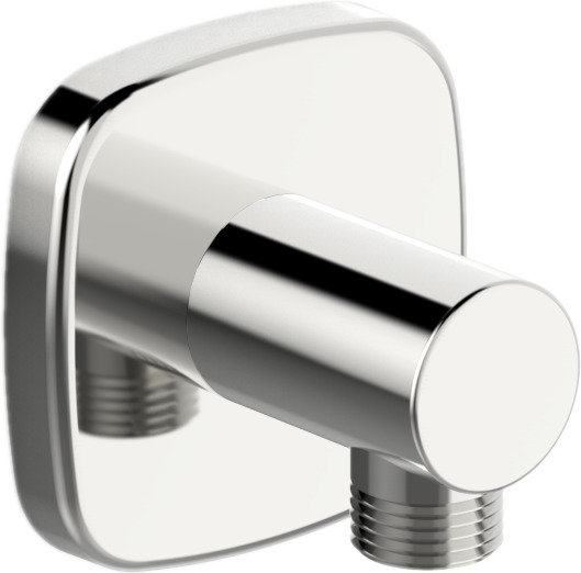 Hansa HANSALIVING wall connection elbow, soft edge/round, chrome, 51180193