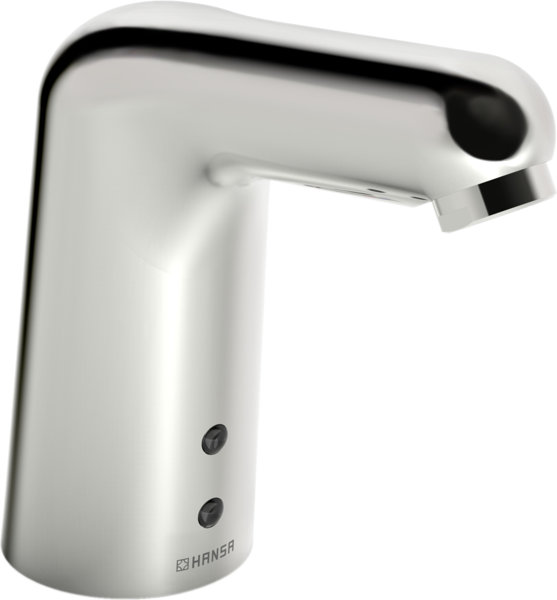 Hansa Hansamedipro Protec washbasin faucet, touchless, battery operated, Bluetooth enabled, 05672019