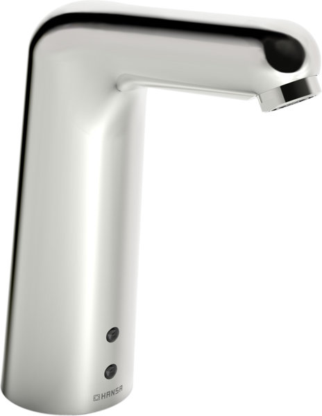 Hansa Hansamedipro XL washbasin faucet, touchless, battery operated, Bluetooth enabled, 05682019