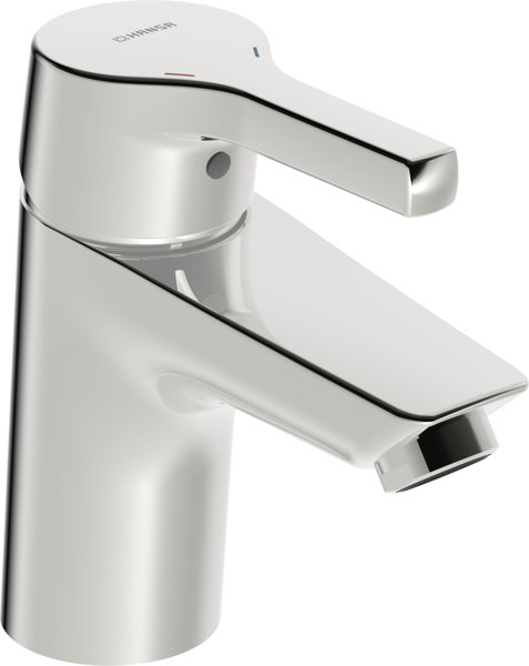 Hansa HANSAPALENO basin mixer, projection 103 mm, chrome, 56362203