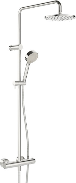 Hansa Hansaprisma shower system, overhead shower size, 202mm, max. 80C, 3-jet, 58099103