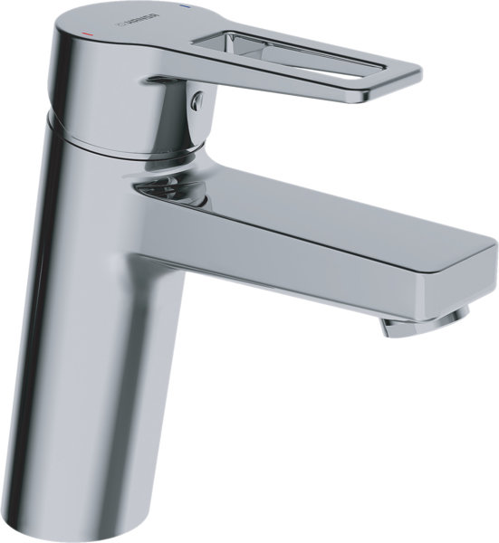 Hansa Hansatwist XL basin mixer, without pop-up waste, lever, projection: 123 mm, 09022285