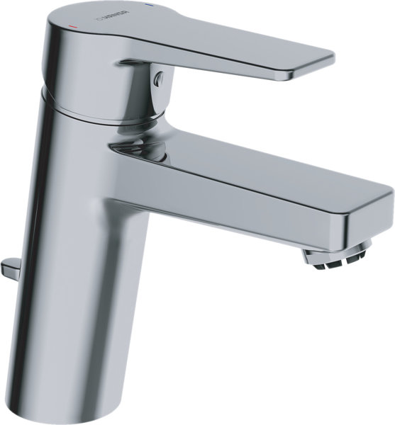 Hansa Hansatwist XL basin mixer, low pressure, with drain set, projection: 123 mm, 09031183