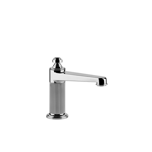 Gessi Venti20 washbasin spout, for separate single-lever mixer sensor, projection 134mm, height 156mm, table mounting, 65023