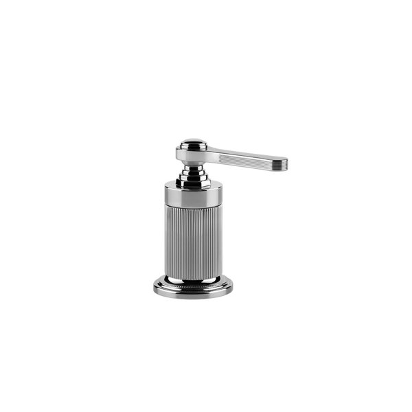 Gessi Venti20 single lever basin mixer, for separate spout, without waste, table mounting, 65100