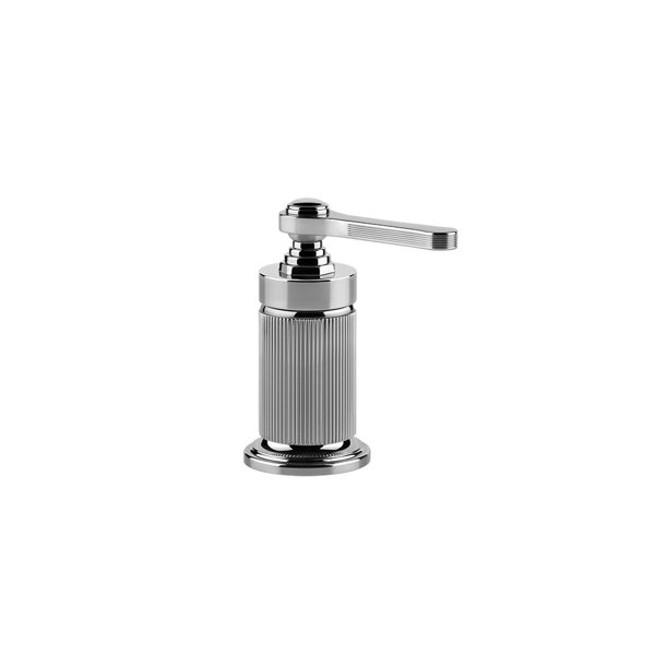 Gessi Venti20 single lever bath mixer, for separate spout, hole drilling min. 38mm, bath rim or tile...