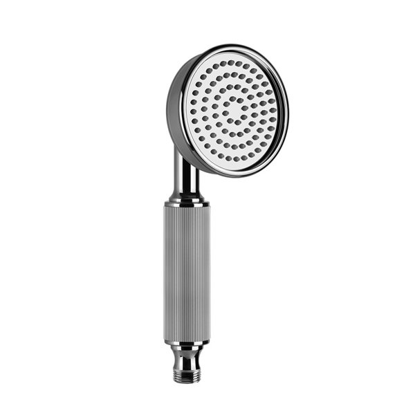 Gessi Venti20 anti-limestone hand shower, 1 jet, intrinsically safe metal hand shower, 65154