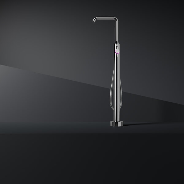 Steinberg Series 310 Iconic bath mixer electronic, free-standing, projection 220mm, height 1031mm, 31011